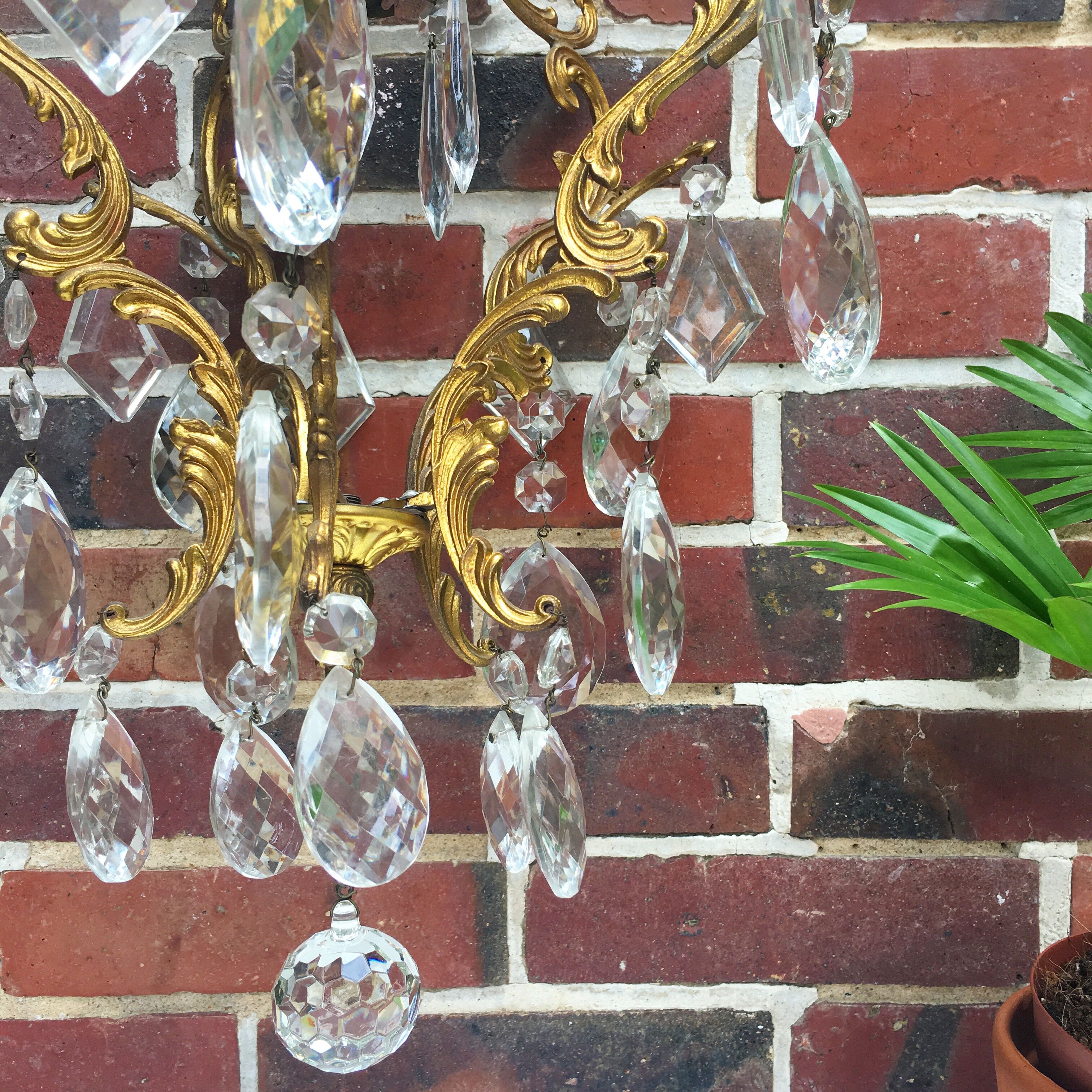 Old chandelier has tassels