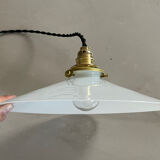 Old opaline pendant light
