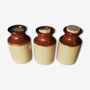 Lot de 3 pots à épices