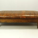 XXL Vintage Leather Gym Table / Daybed
