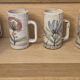 Serie de 6 chopes Gustave Raynaud