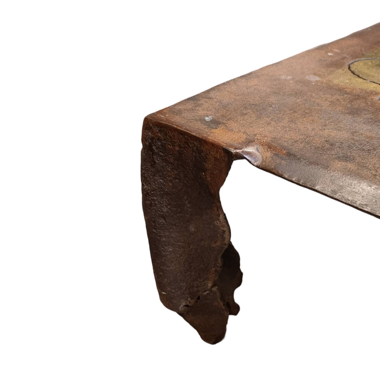 Coffee table signed Jean Jacques ARGUEYROLLES