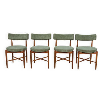 Mid-Century Teak Dining Chairs by Ib Kofod Larsen for G-Plan, 1960s.