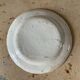 18th century plate in earthenware, eastern France
