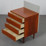 Vintage bedside table dating from the 1960s