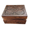 Carved craft box