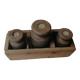 1 bcw cast iron scale weight box