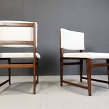 Mid century teak scandinavian dining chairs, 1960s