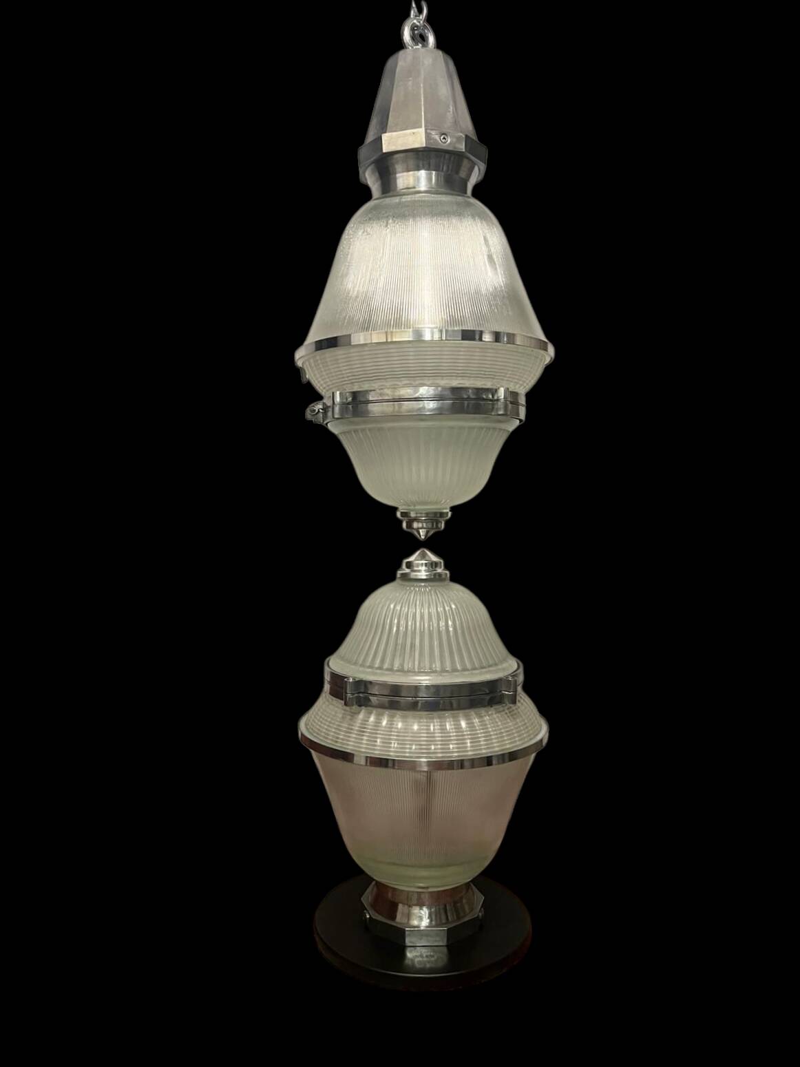 Lamp on Holophane Base