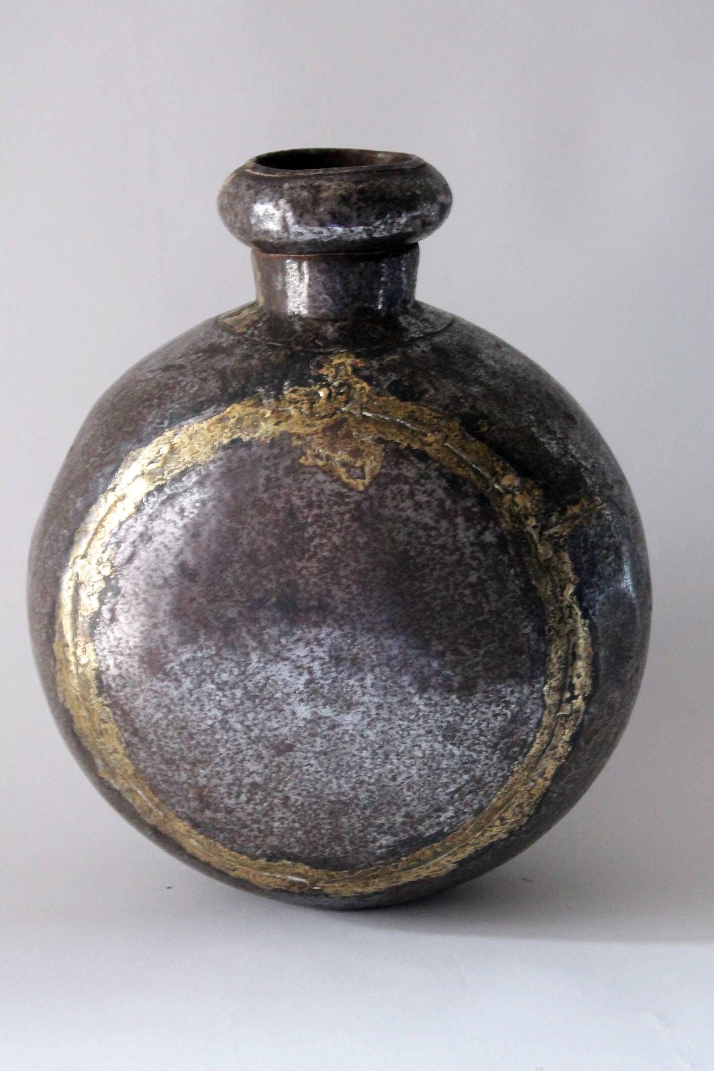 Vase - Gourde à eau artisanale traditionnelle du Rajasthan