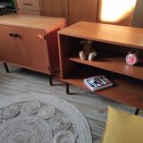 Enfilade 2 modules modernist vintage 1,70m