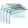 Glass & chrome Nesting Tables by Pierangelo Galotti Radice, Italy, 1970s