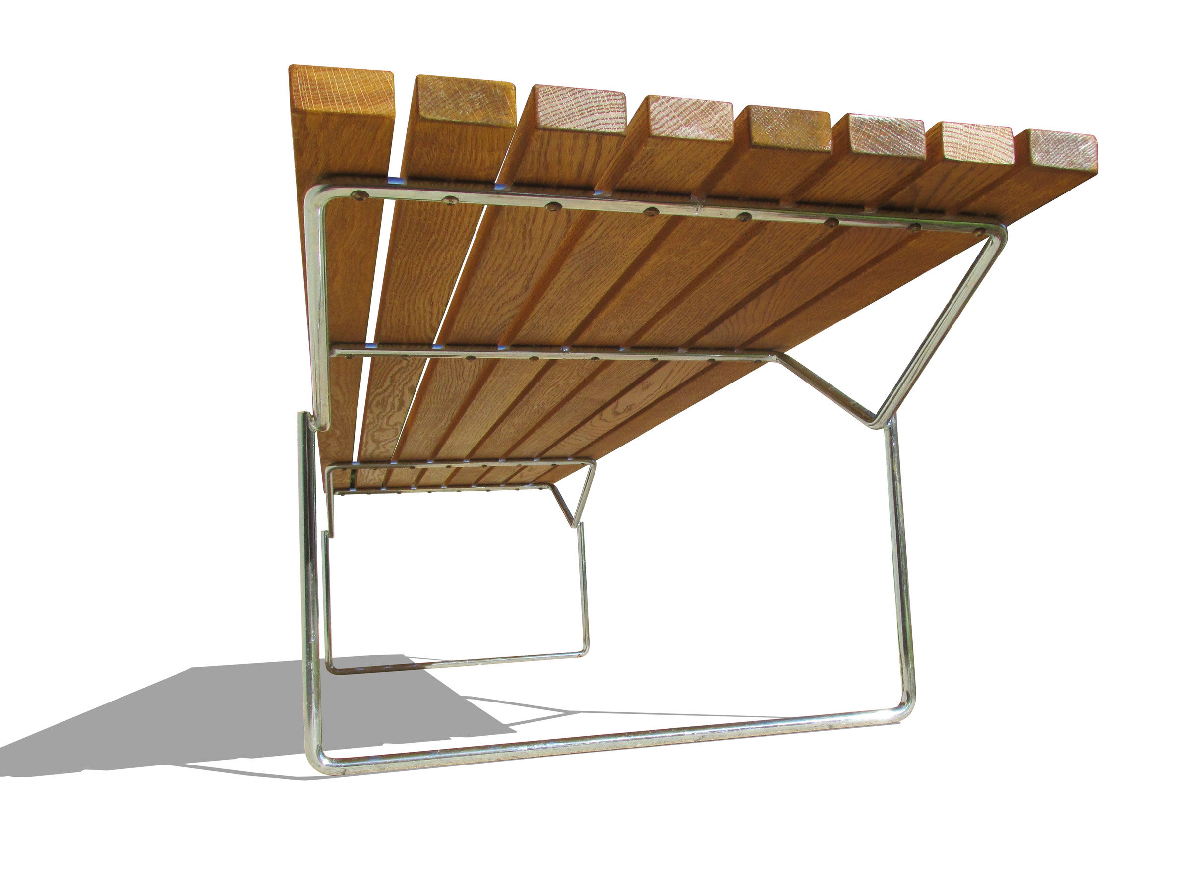 Harry Bertoia Knoll International 1952 by bench