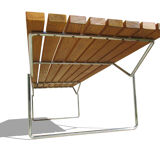 Harry Bertoia Knoll International 1952 by bench