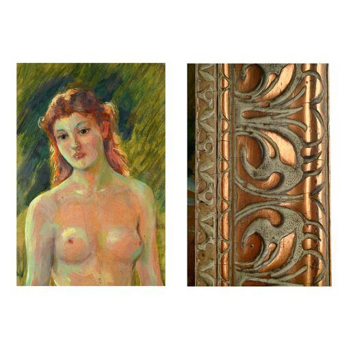 A-J Chantron's Pastel of a Nude