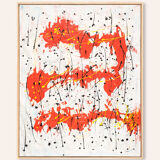 Abstract Composition I, Oil/Acrylic on Canvas, 82 x 103 cm