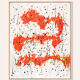 Composition abstraite I, Huile/Acrylique sur toile, 82 x 103 cm
