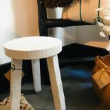 Tripod wood stool