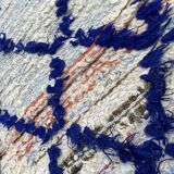 Berber carpet Beni Ouarain vintage 110x190