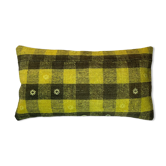 Vintage turkish kilim cushion cover , 30 x 60 cm