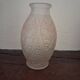Superb art deco vase joma – frosted moulded glass – 1930s – very b