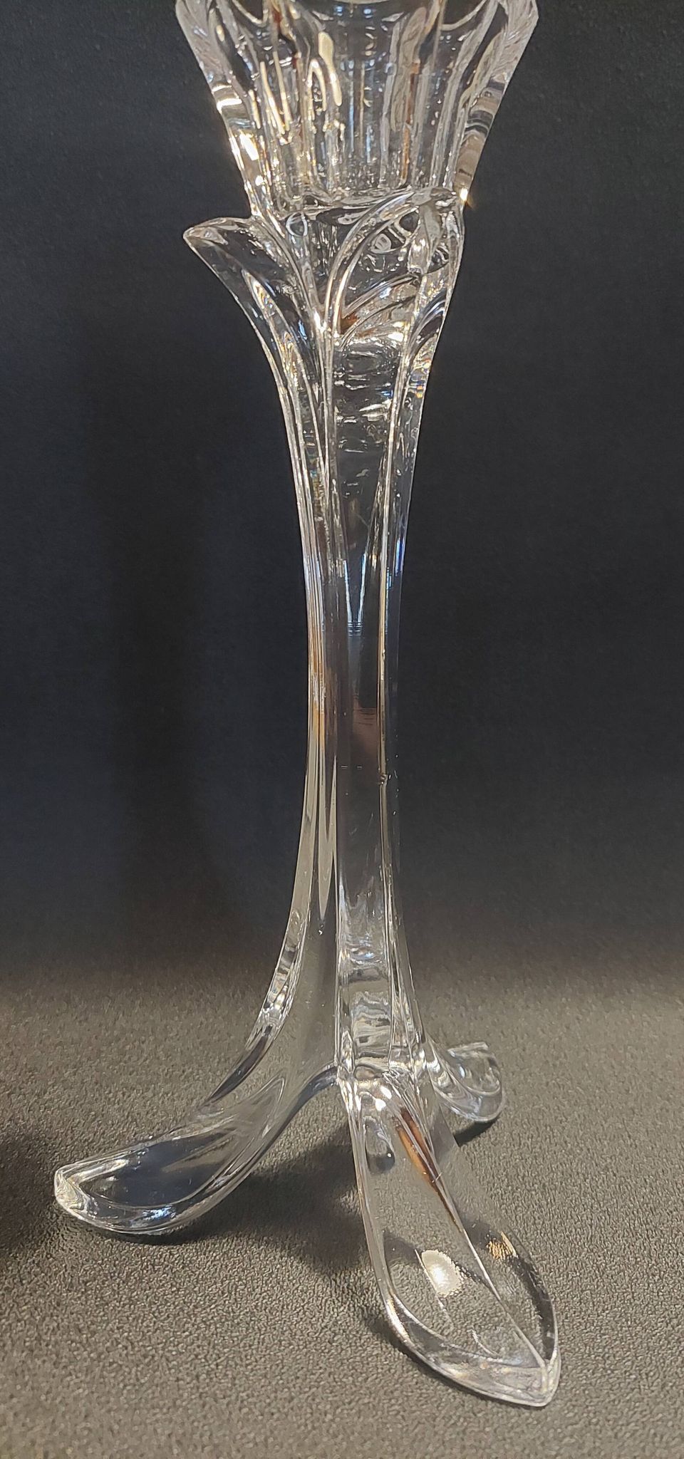 Arques crystal candlestick