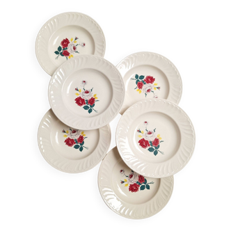 Vintage soup plates