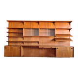 Unité Murale Vintage en Teck Nils Jonsson pour Troedes Bjärnum