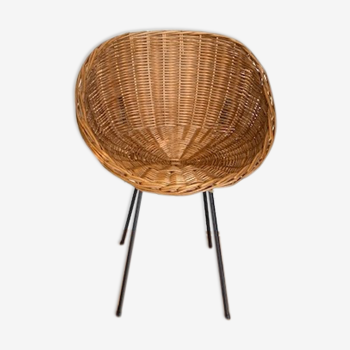 Wicker chair - 1950