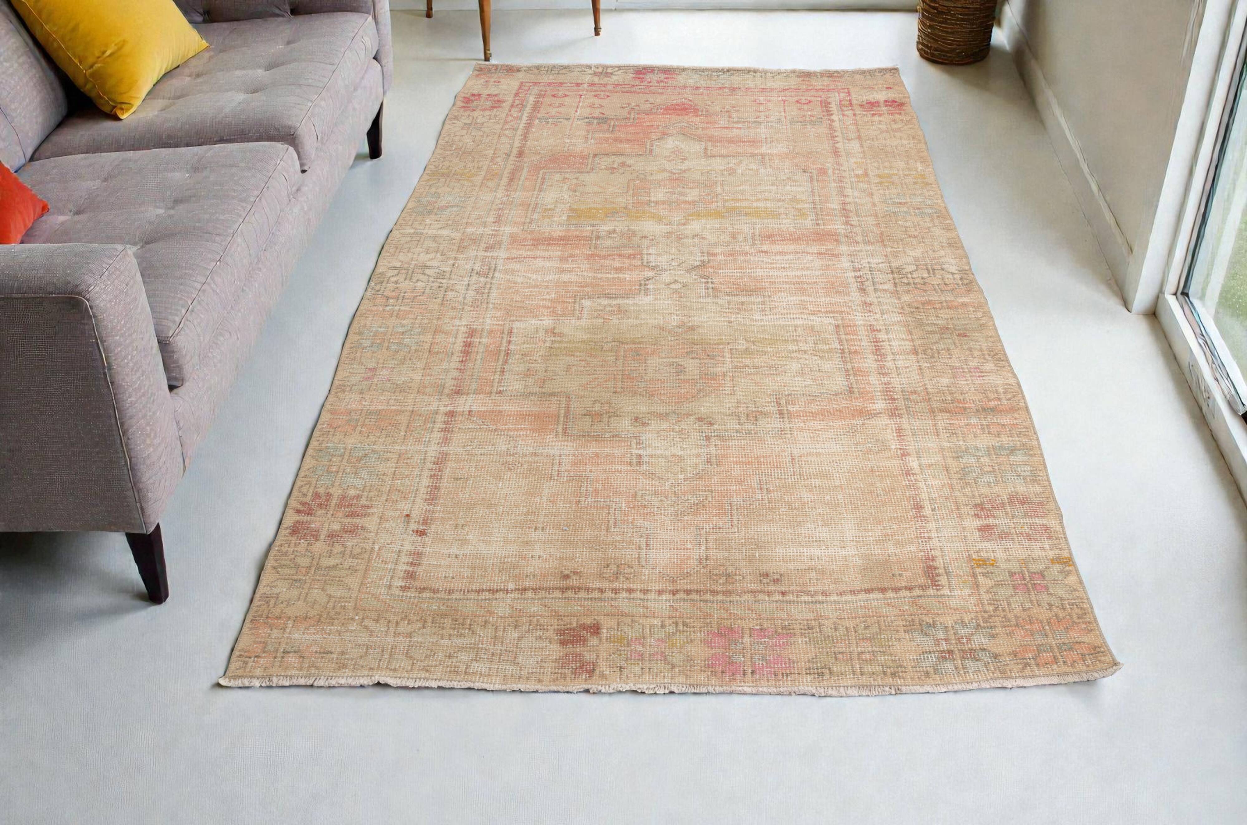 Vintage Anatolian Wool Carpet
