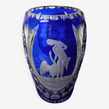 Vase en cristal