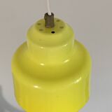 Yellow suspension - 70s suede