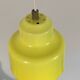 Suspension jaune - suède années 70