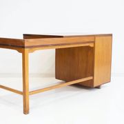 Danish desk made of teak and oak.