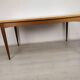 Scandinavian extendable table teak