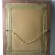 Rectangular mirror in gilded wood 54 x 44 cm