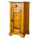 Art Nouveau Pine Nightstand with Stone Top, 1910