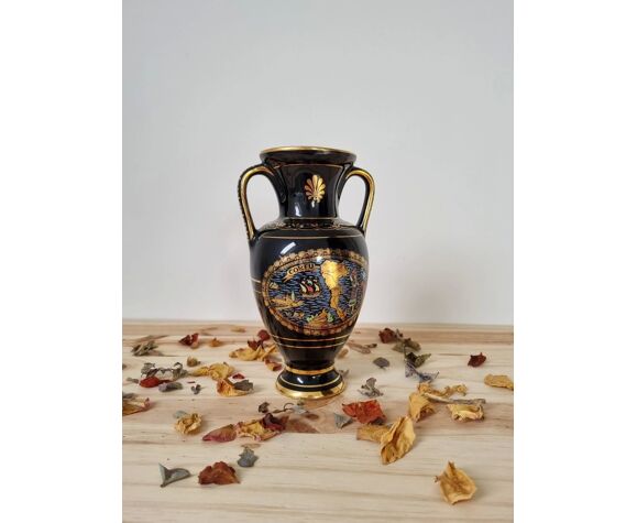24k gold handmade vintage Greek ampphora | Selency