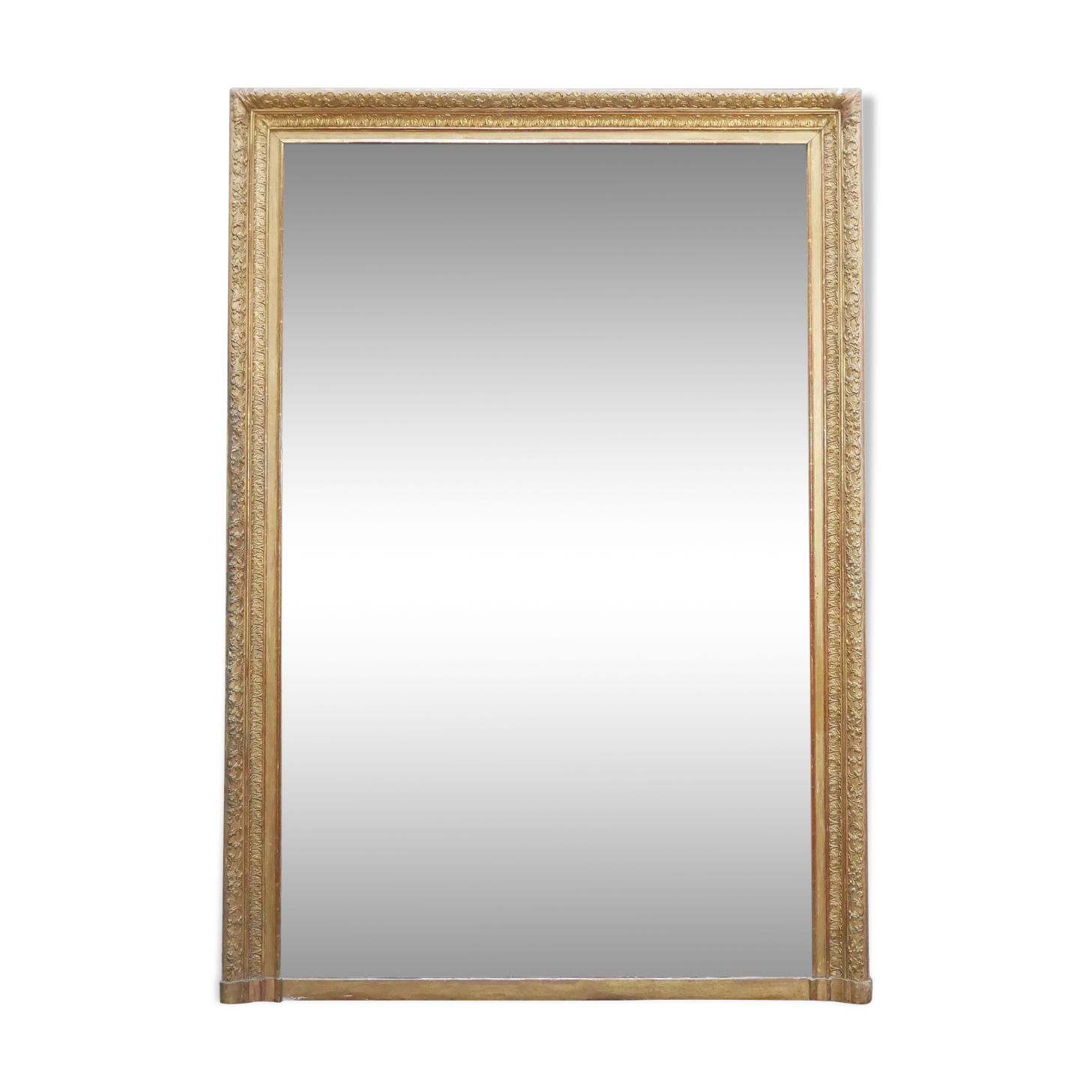 Old rectangular mirror Napoleon III 153cm x 107cm