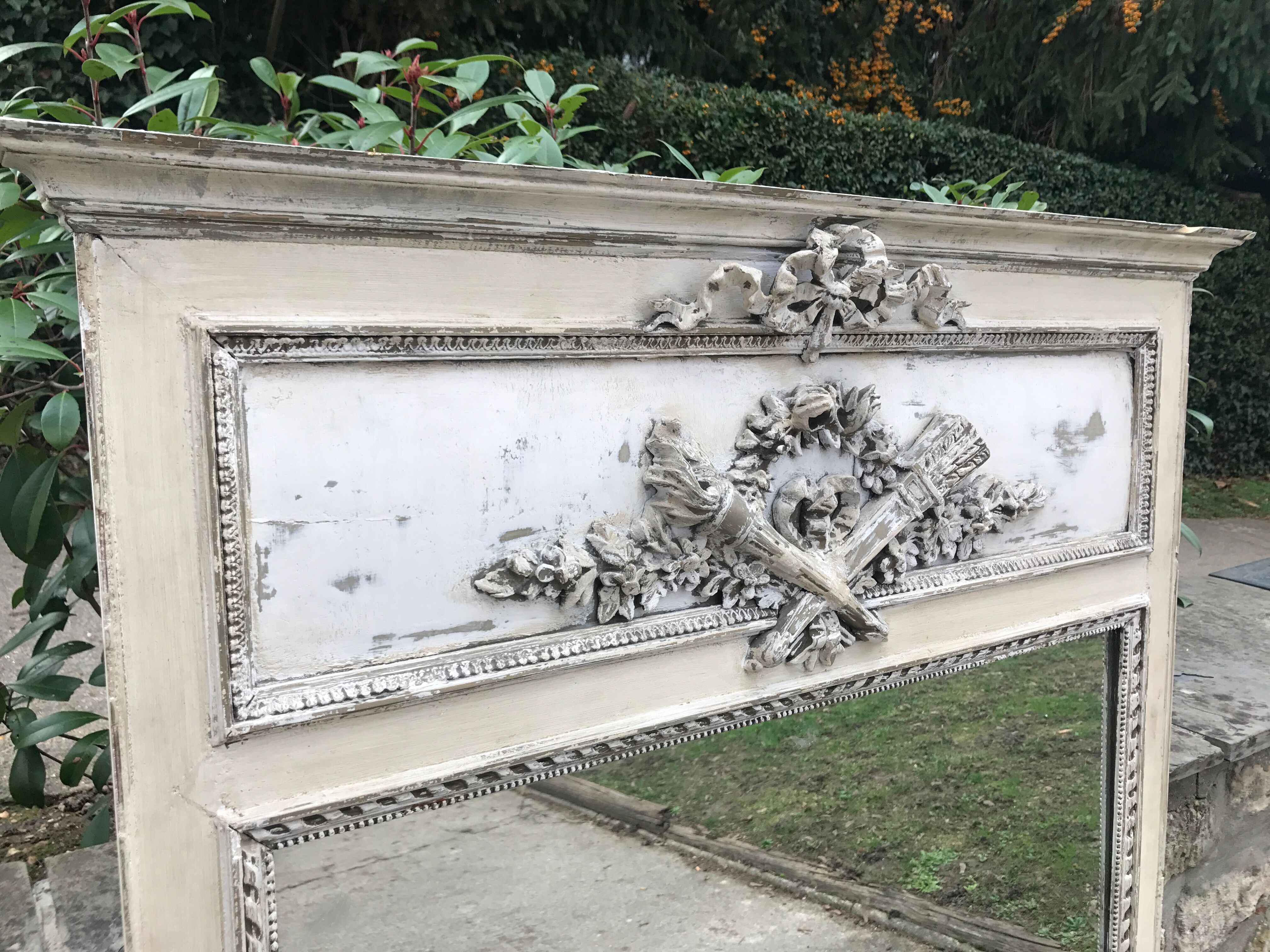 Large trumeau mirror 167x99cm