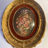 Nature morte au bouquet de fleurs sauvages, XX siècle , signé