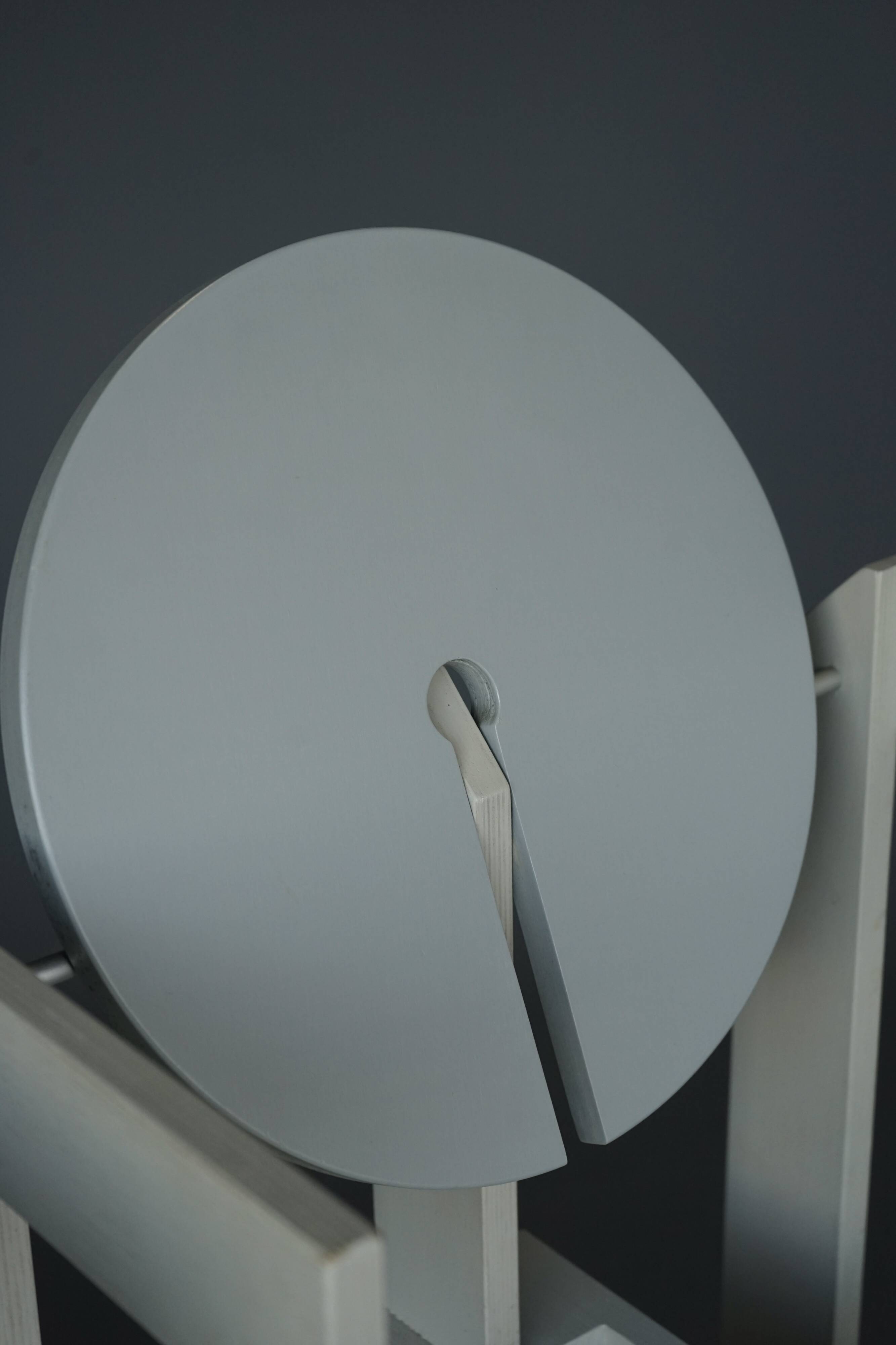 Rare pair of 'Plakhout' Side Chairs by Henk Lampe. 1979
