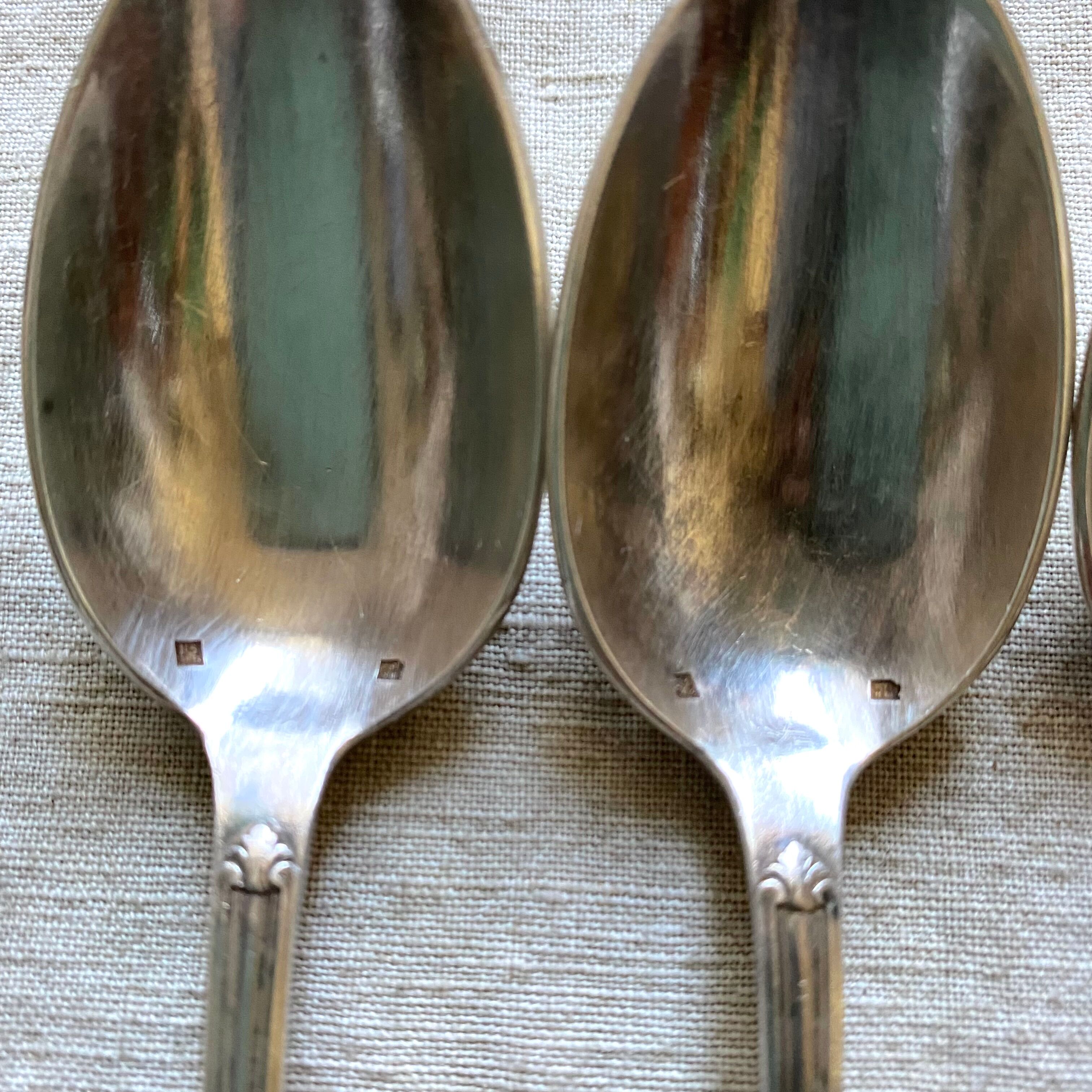 Old teaspoons