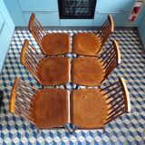 Set of 6 Scandinavian chairs Ikea Stockholm