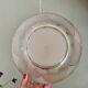 Vintage art deco globe pendant light in white and gold frosted glass
