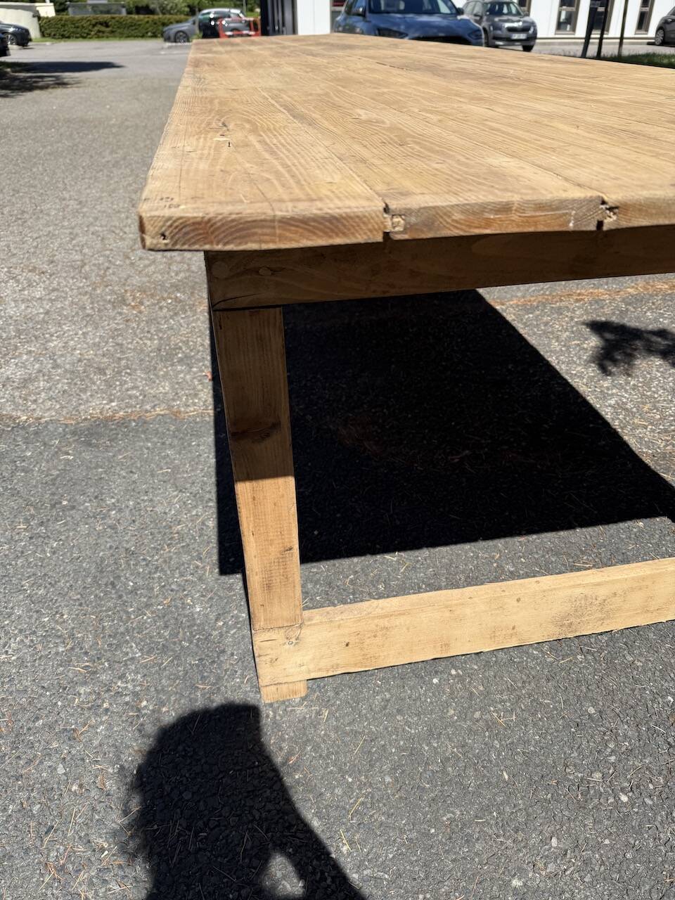 XXL 5 meter pine farmhouse table