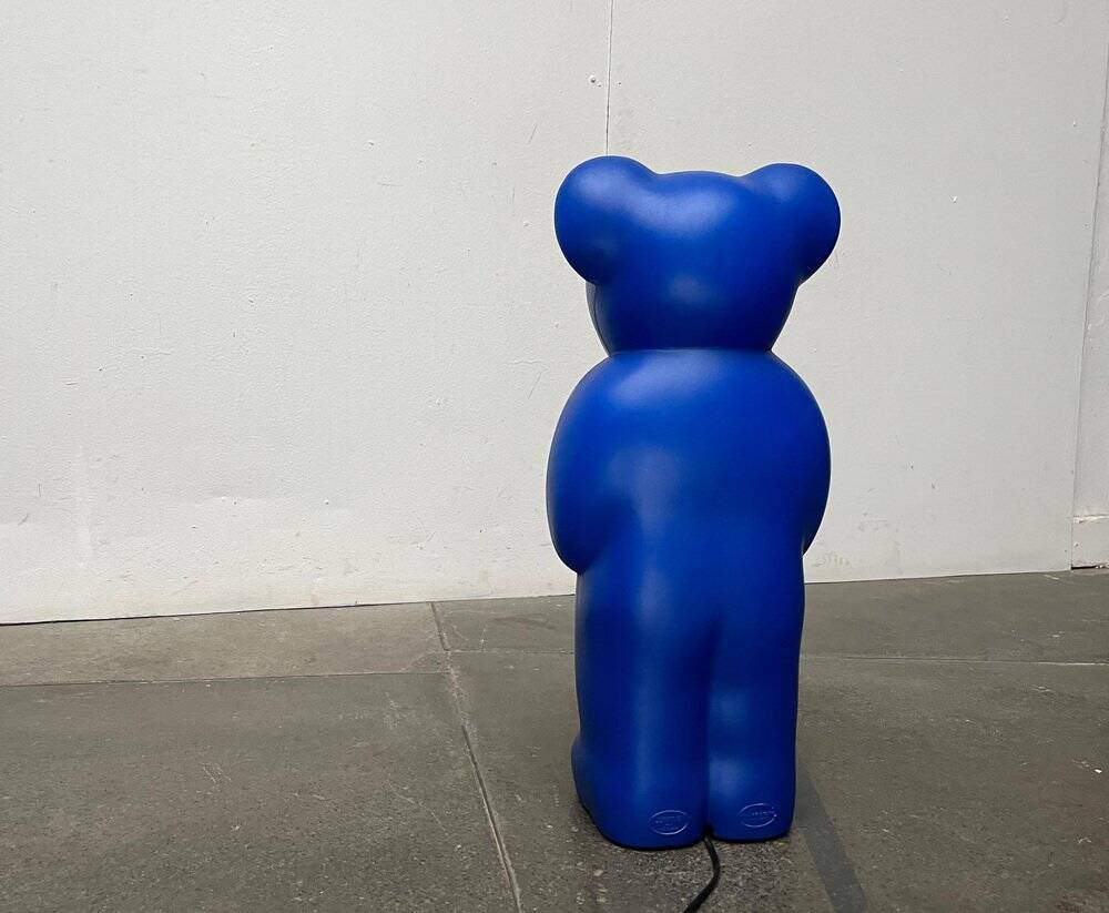 Postmodern Floor Lamp Bear Lumibär German by Klein & Leidig for Flötotto, 1990s