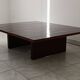 Table Basse Axel Vervoordt Bois E Bambou Laque Belgique 1980
