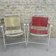 Pair of folding chairs from the 70s, Spain