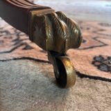 English extending table (included) & lion paw legs, seats 6 to 8.